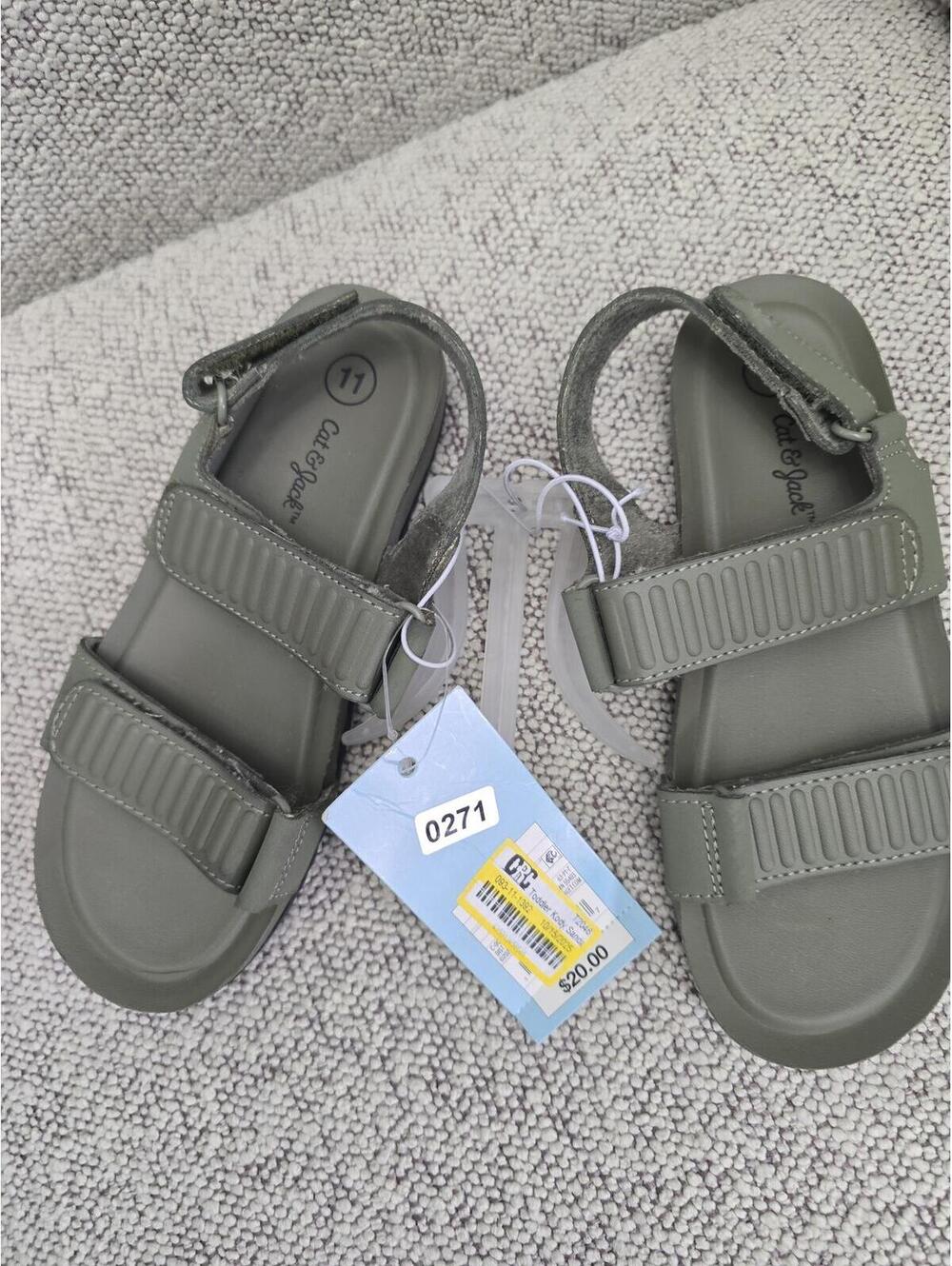 Size eleven brand new toddler, shoes from target item 271 bin 20